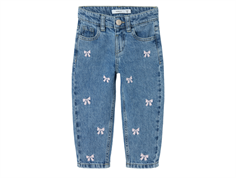 Name It medium blue denim sløjfer jeans